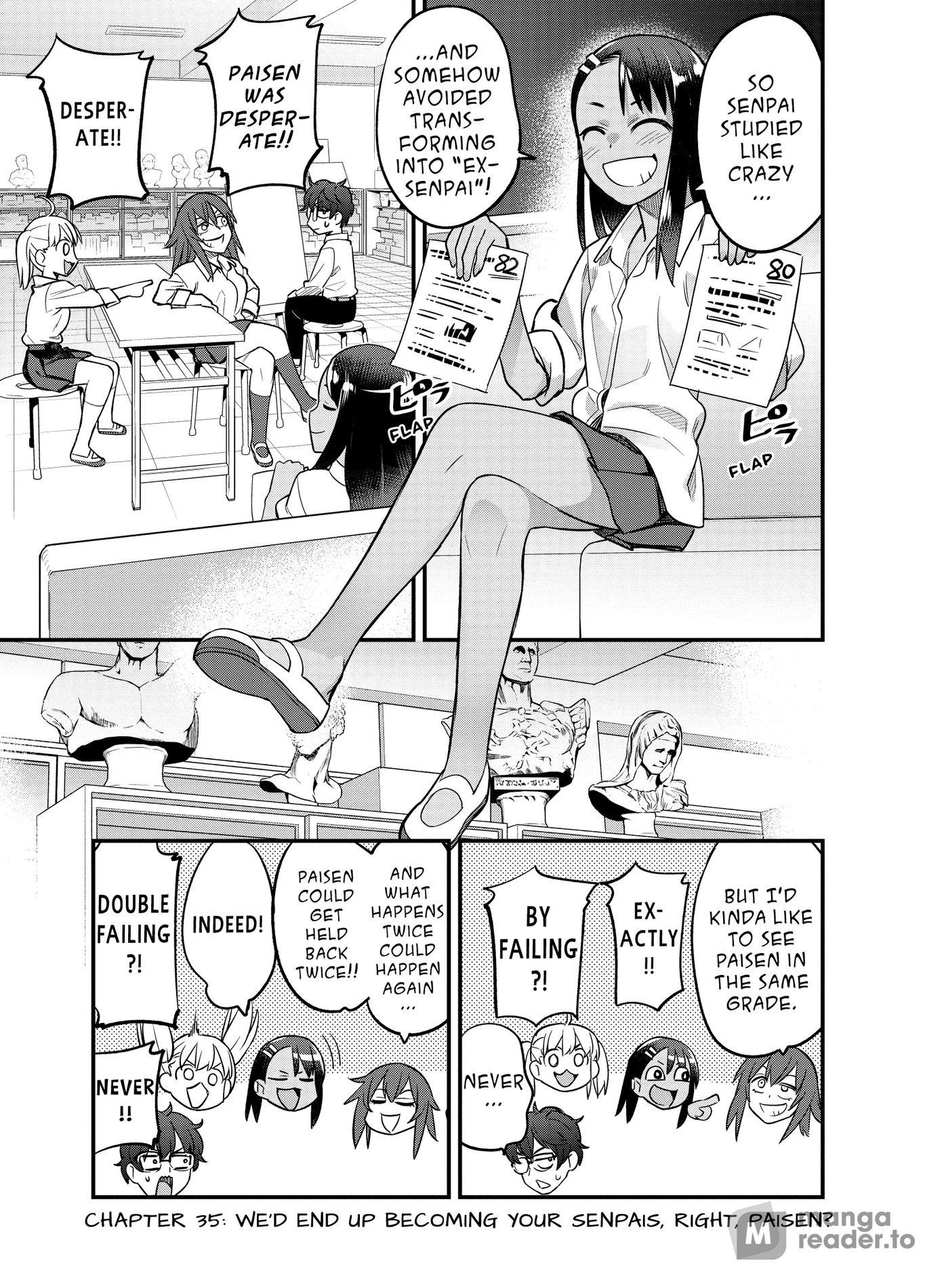 Ijiranaide, Nagatoro-san, Chapter 35 image 01